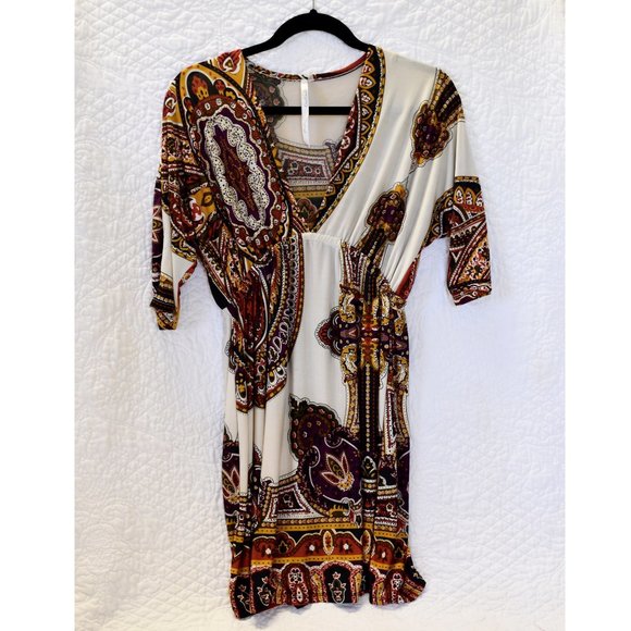 Cristinalove Dresses & Skirts - Cristina Love Multi-Color Patterned Dress